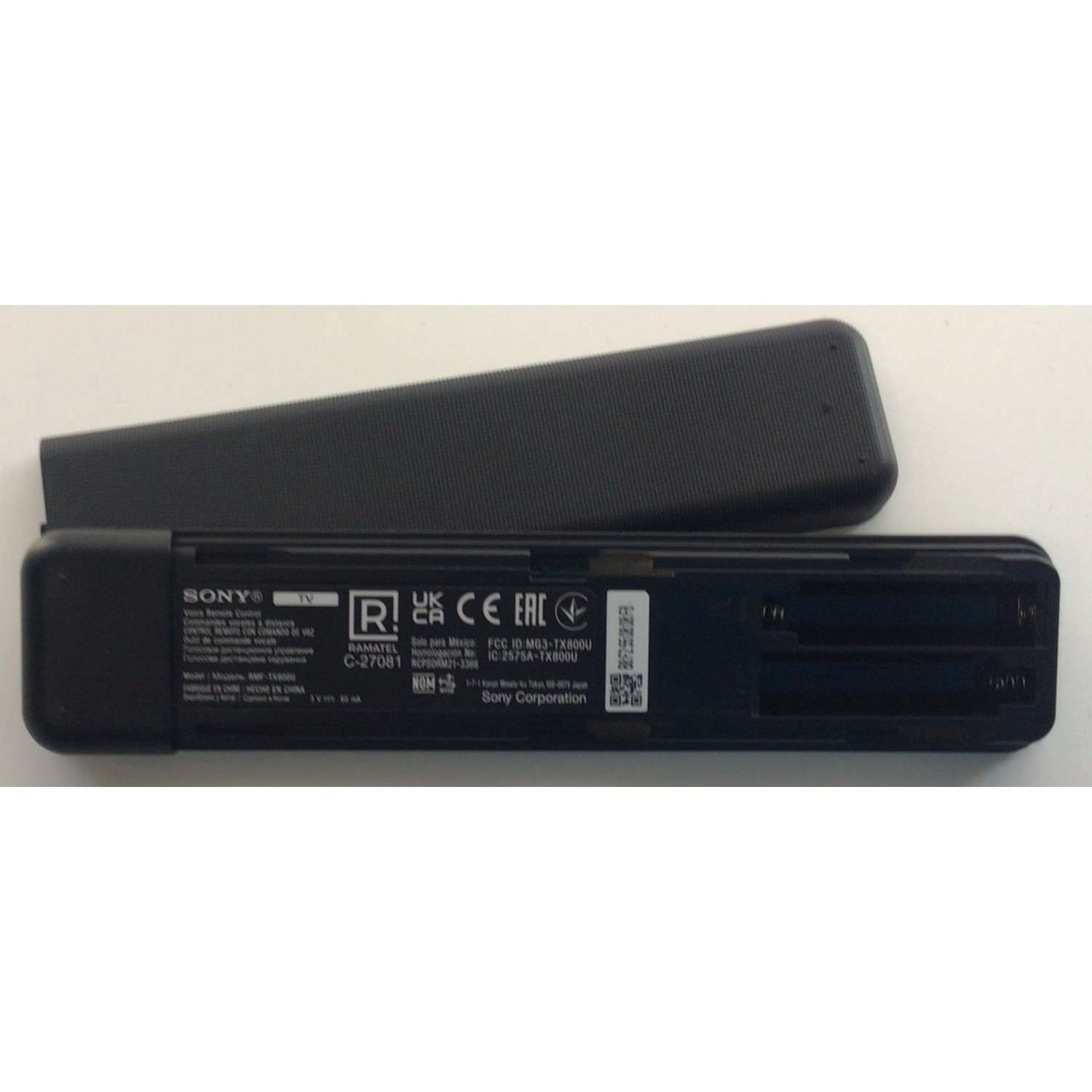 CONTROL REMOTO ORIGINAL NUEVO CON COMANDO DE VOZ PARA SMART TV SONY / MG3-TX800U / 2575A-TX800U / MODELOS RMF-TX800 / RMF-TX800B / RMF-TX800P / RMF-TX800T / MG3-TX800U / MG3TX800U / MG3TX900U / MODELOS DE TVS. XR-65A80K / XR-55A80K / XR-77A80K - Imagen 2